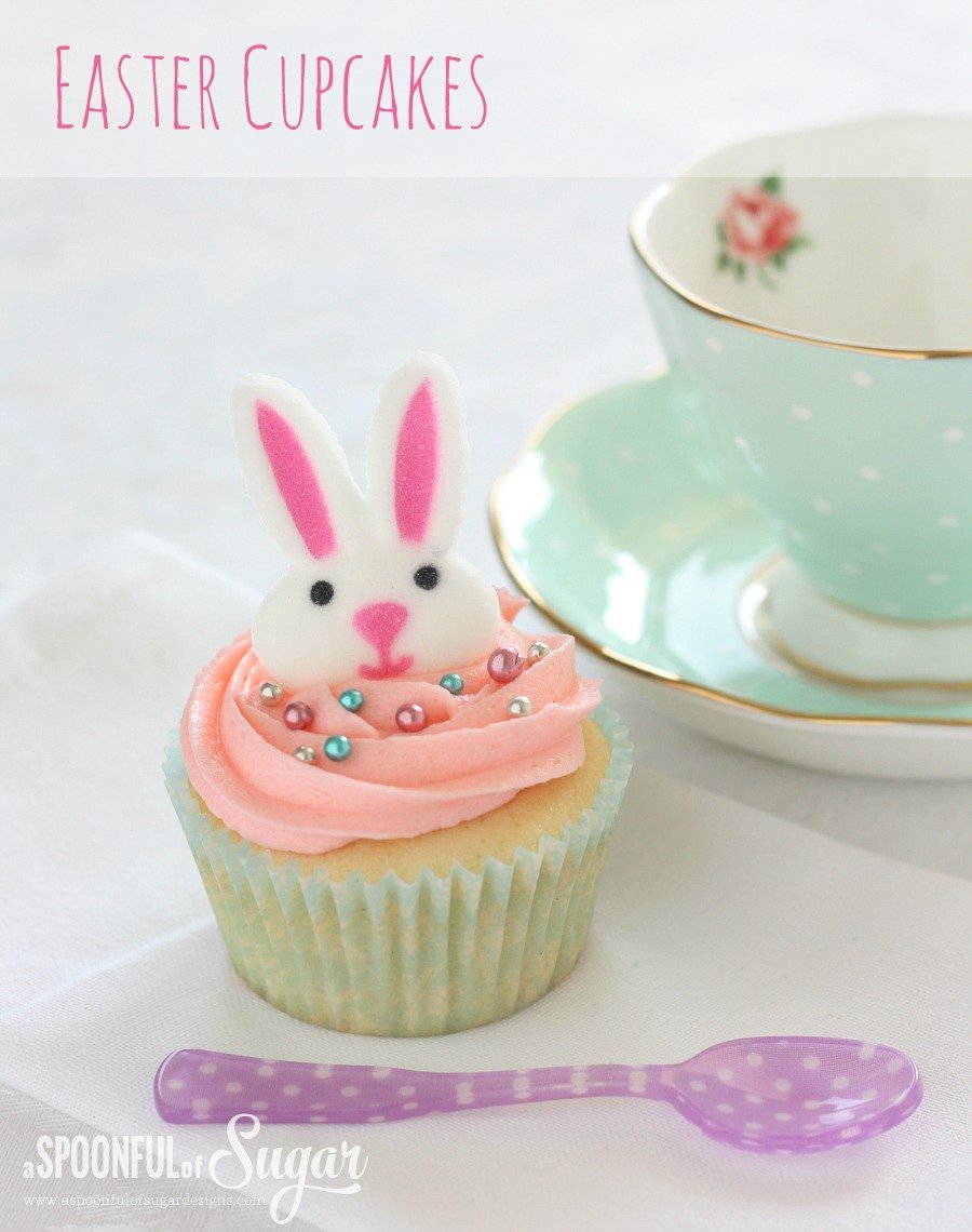 Easter Cupcake Recipe - A Spoonful of Sugar