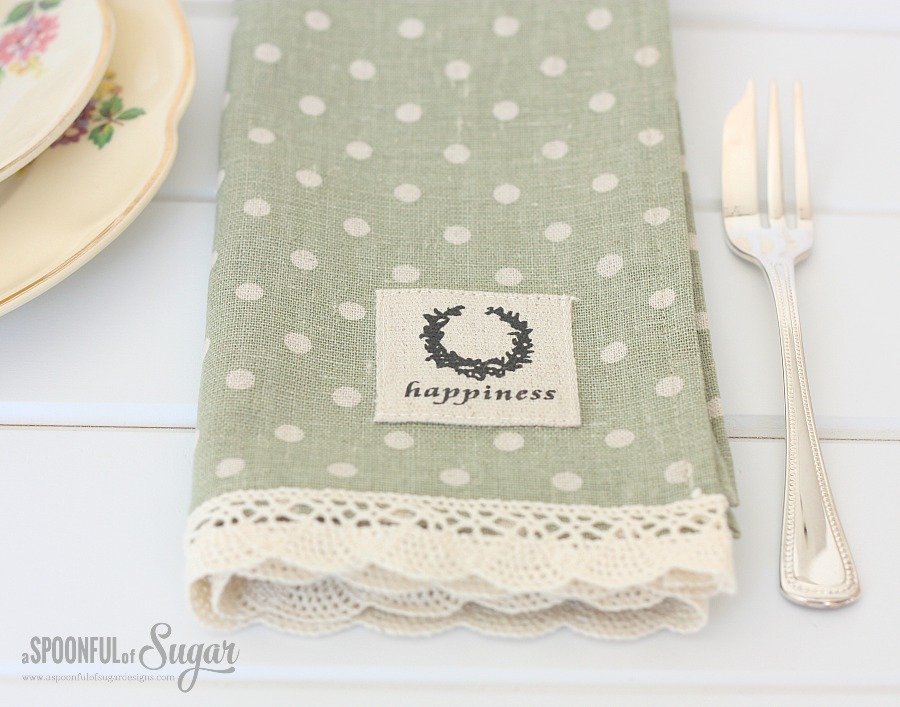 Make your own cloth napkin
