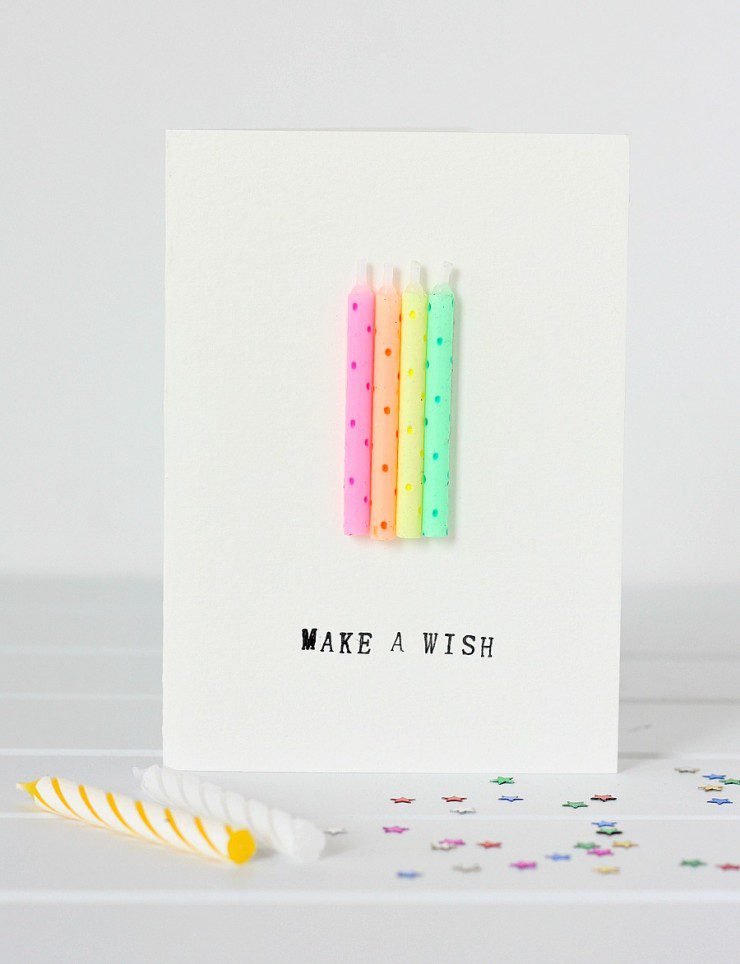 Make Quick Cards With Candles