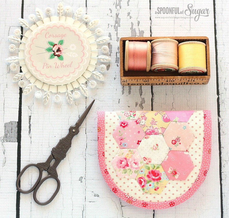 Hexie Sewing Kit PDF Pattern by A Spoonful of Sugar Designs