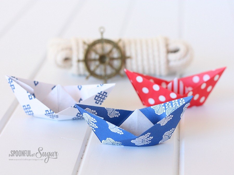 Nautical Gift Wrapping Ideas by A Spoonful of Sugar