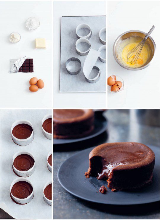 Self Saucing Pudding Steps