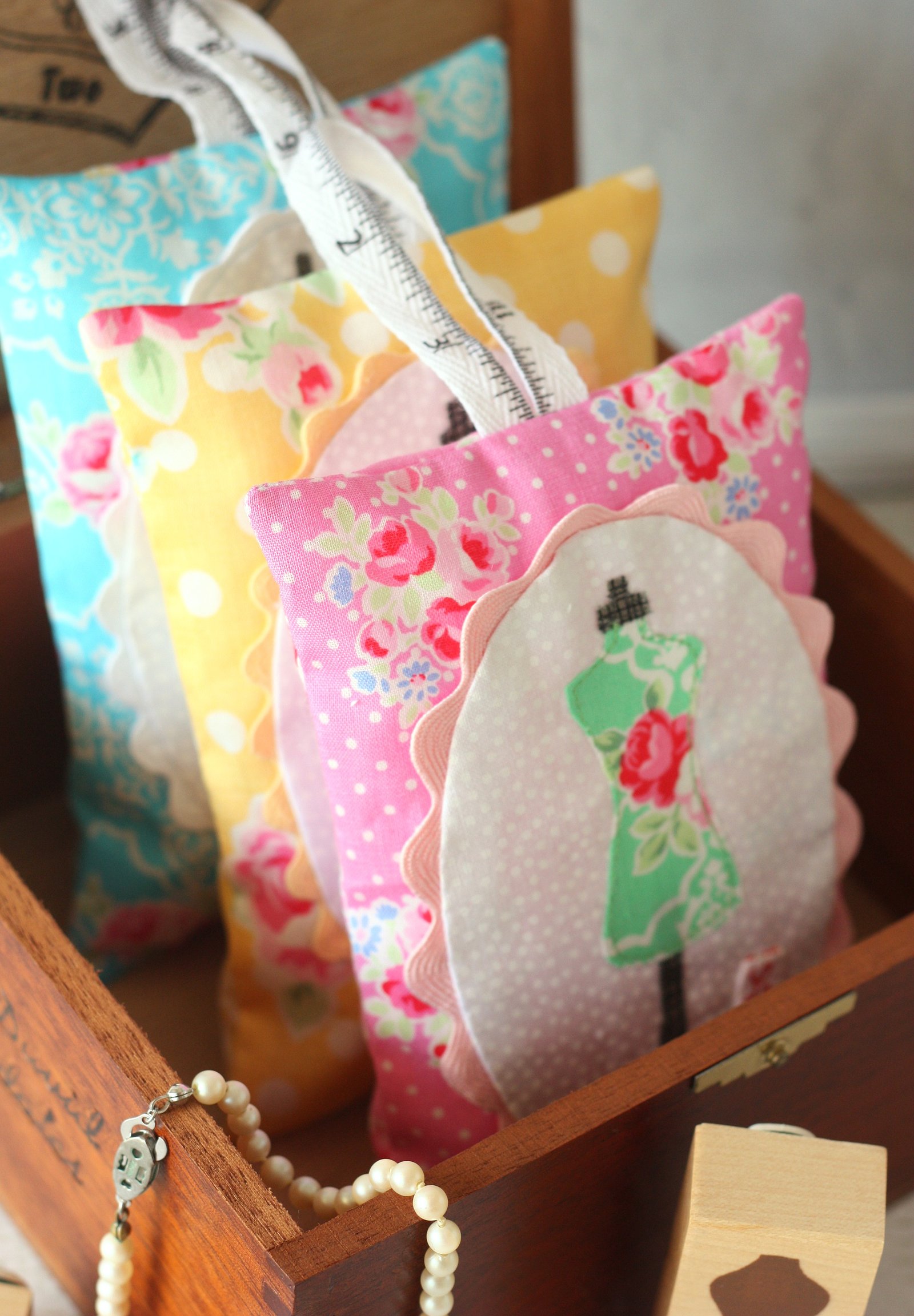 Dress Form Lavender Sachets, from A Spoonful of Sugar by Lisa Cox