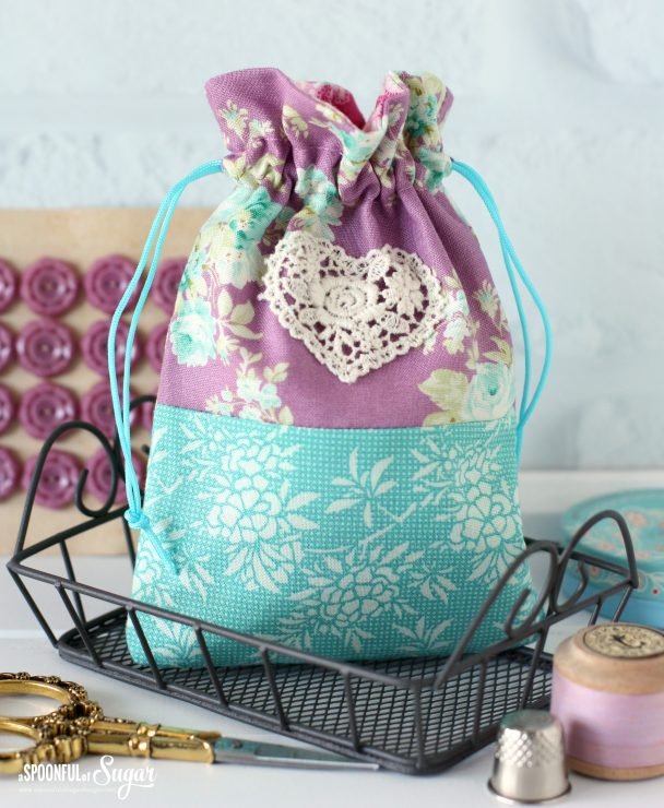 Harvest Drawstring Bags by A Spoonful of Sugar