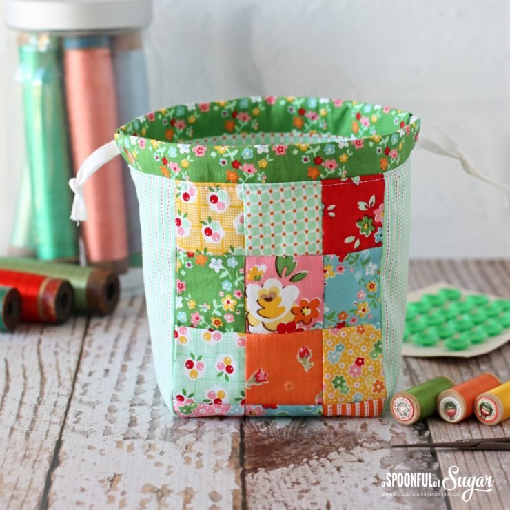 Retro Drawstring Bag - A Spoonful of Sugar