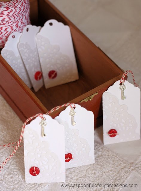 Doiley Gift Tags - A Spoonful of Sugar