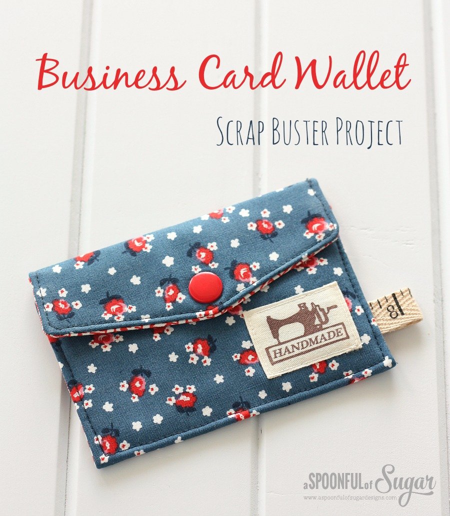 Business Card Wallet Scrap Buster Project