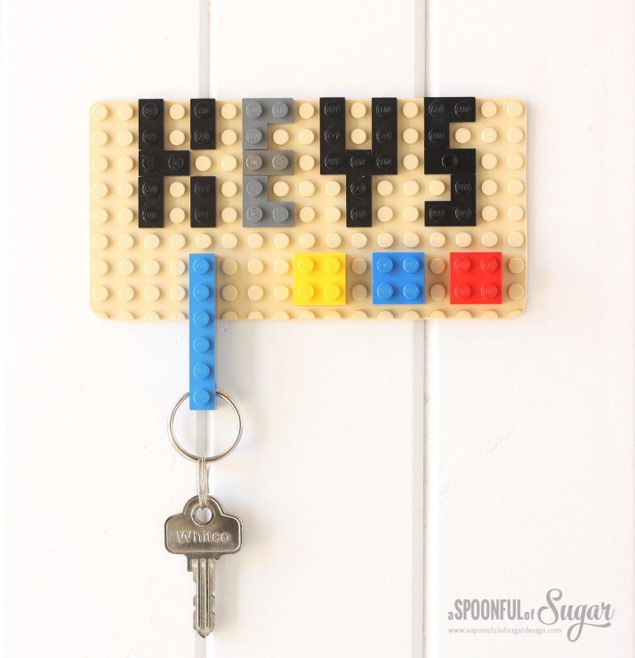 Weekend DIY Lego Keychain Project A Spoonful of Sugar