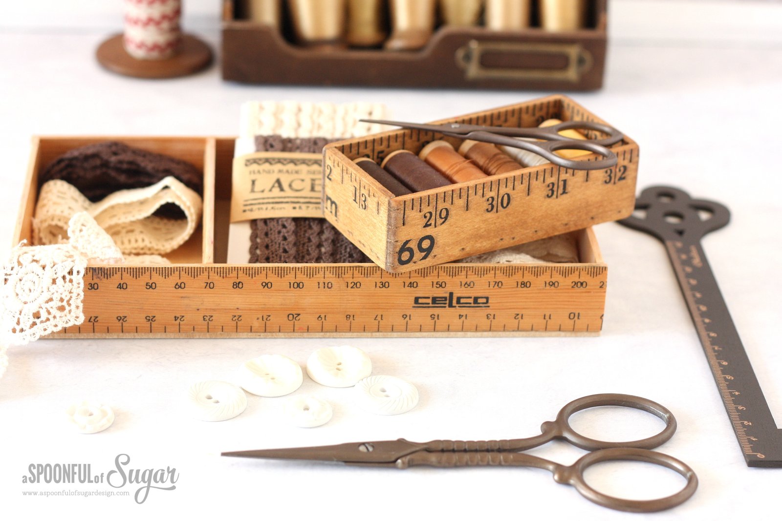 Curiosity Box Ruler Ruler Box - A Spoonful of Sugar
