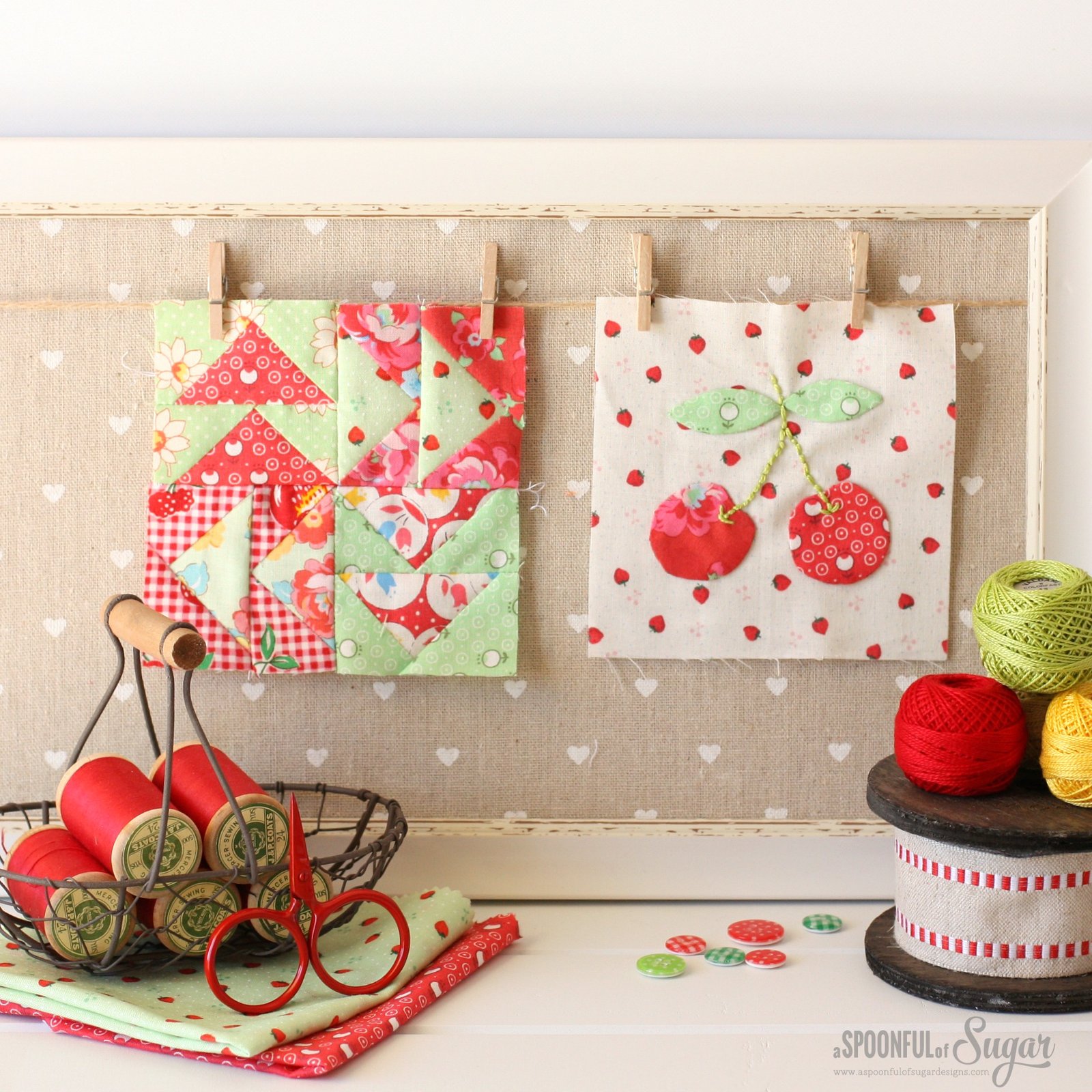 DIY Quilted Valentine Cards - That You Can Send in the Mail! - Marie  Bostwick