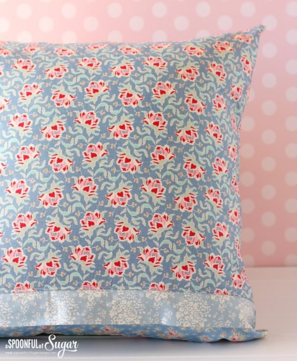 Ella the Elephant Pillow, pdf sewing pattern by A Spoonful of Sugar