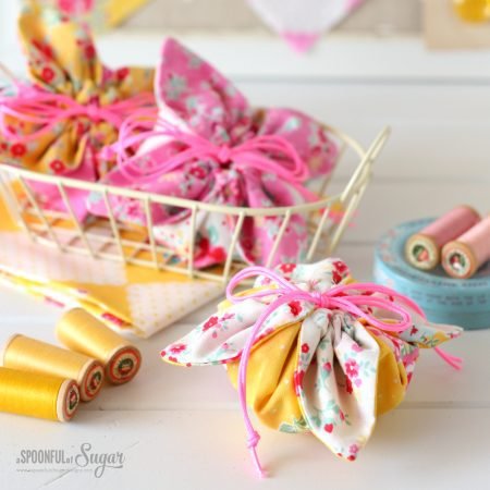 Flower Sugar Pouches - A Spoonful of Sugar