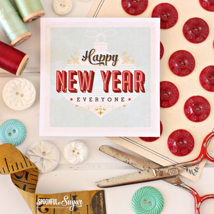 Happy New Year from A Spoonful of Sugar