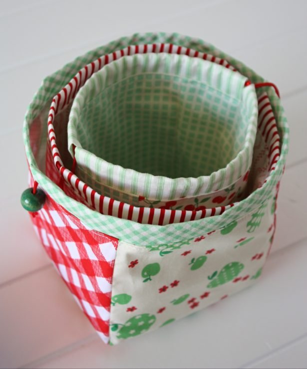 Handy Drawstring Bag PDF Sewing Pattern by A Spoonful of Sugar Designs - available in 3 sizes