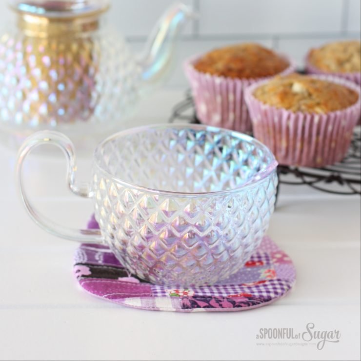 Cosy Cat Coasters PDF Sewing Pattern by A Spoonful of Sugar Designs. Pattern available in Pattern Shop an Etsy Store.