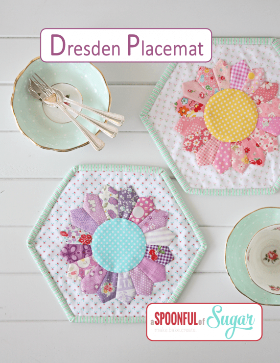 Dresden Placemat PDF Sewing Pattern by shop.aspoonfulofsugardesigns.com
