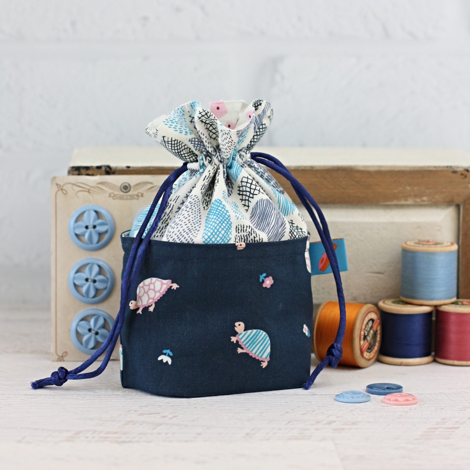 Mini Drawstring Gift Bag A Spoonful of Sugar
