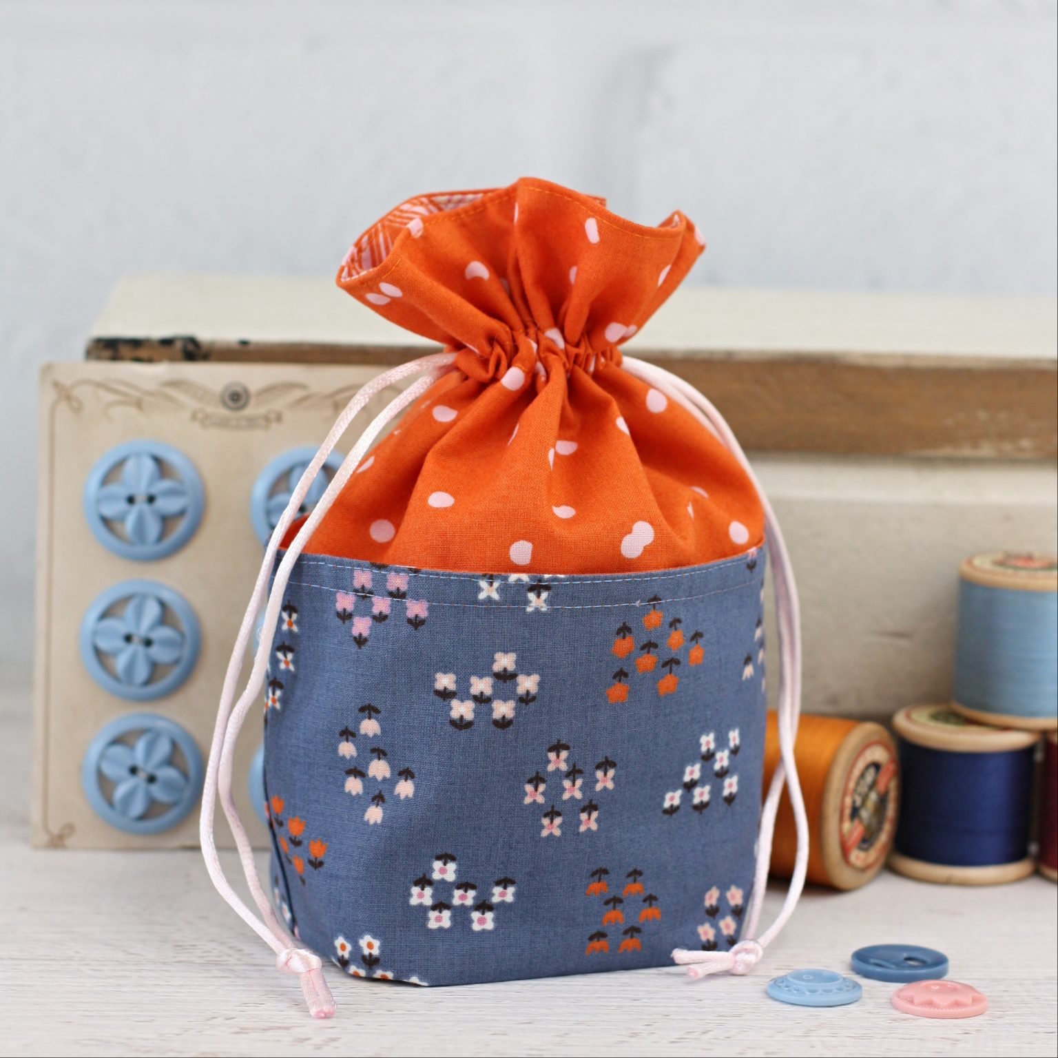 Mini Drawstring Gift Bag - A Spoonful of Sugar
