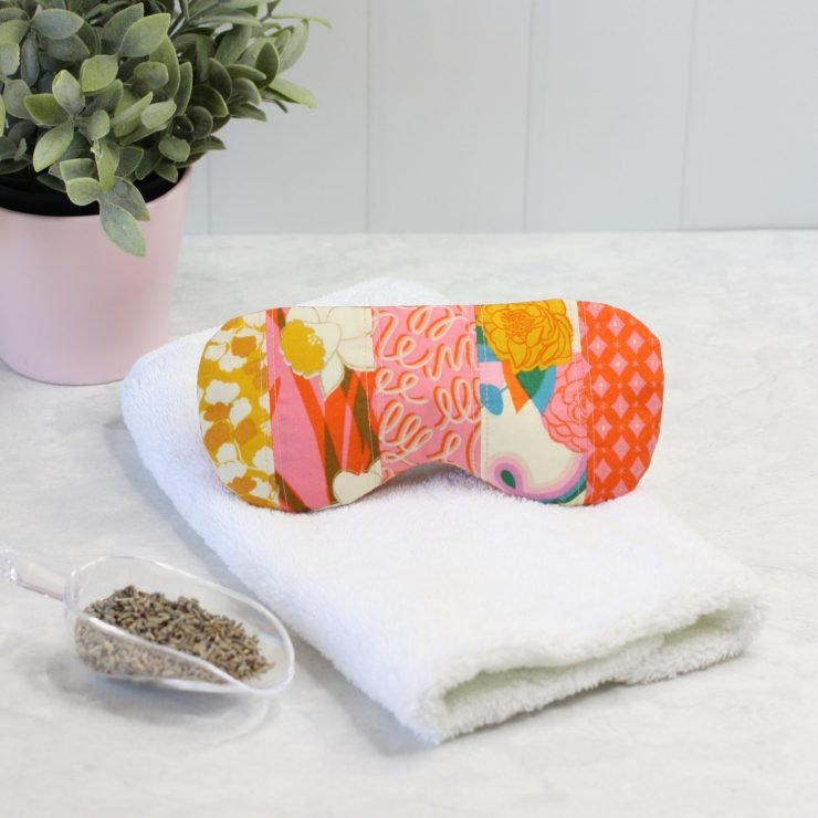 Rice filled best sale eye pillow