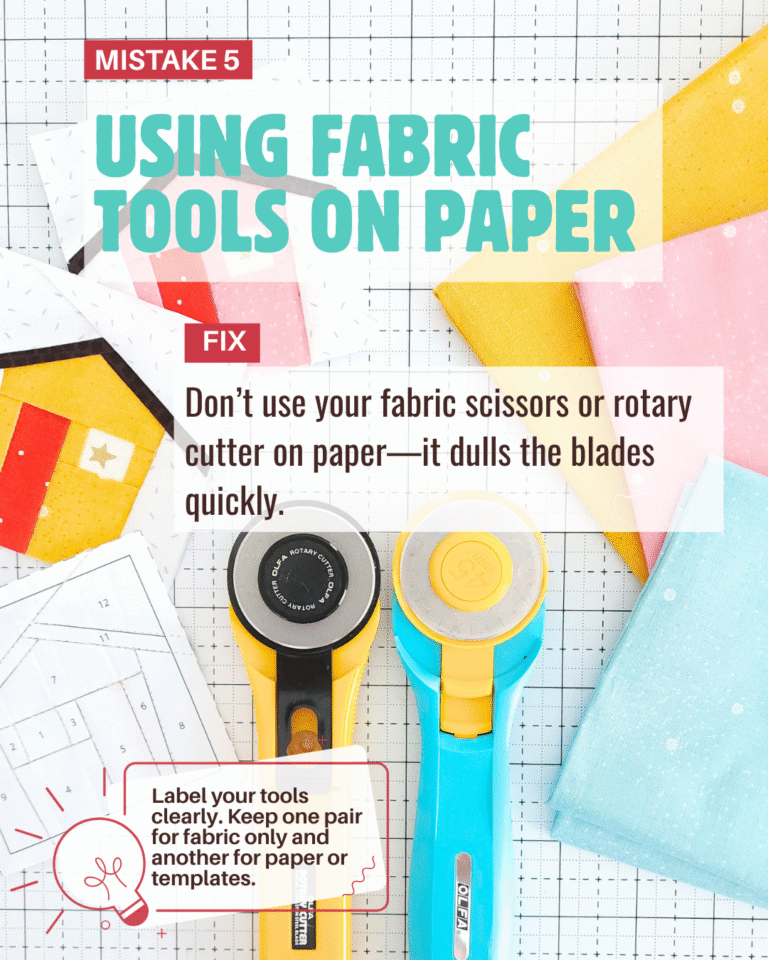 Top 5 Mistakes Beginner Quilters Make (and How to Fix Them) - A ...