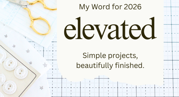 Elevated: My Word for the Year