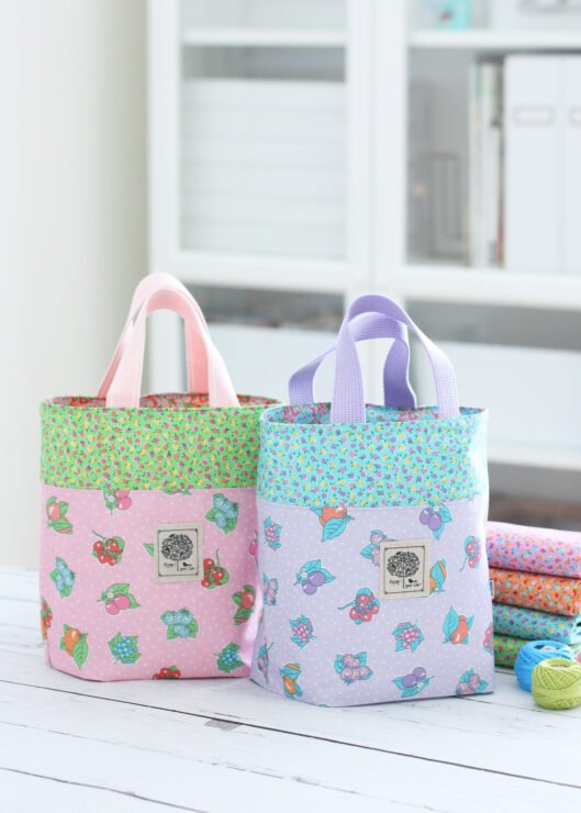 Sewing projects made with Liberty Gifts from the Garden fabric range by A Spoonful of Sugar Designs www.aspoonfulofsugardesigns.com