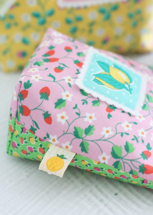 Sewing projects made with Liberty Gifts from the Garden fabric range by A Spoonful of Sugar Designs www.aspoonfulofsugardesigns.com