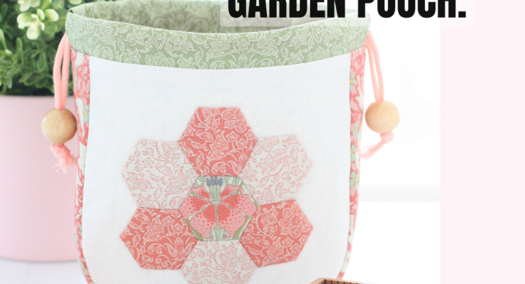 Hexie Garden Pouch