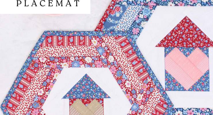 Hexie House Placemat