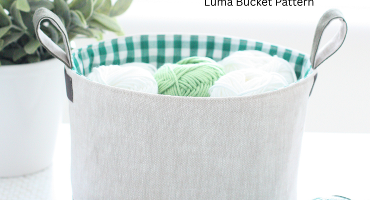 Sewing the Luma Bucket in Hasting Street Linen