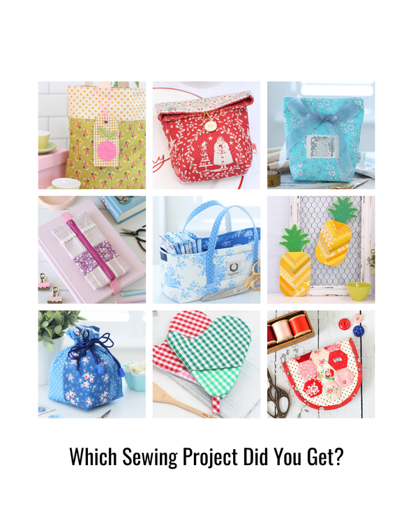 Birthstone-inspired sewing projects featuring colourful handmade pouches, bags and accessories matched to each month's gemstone