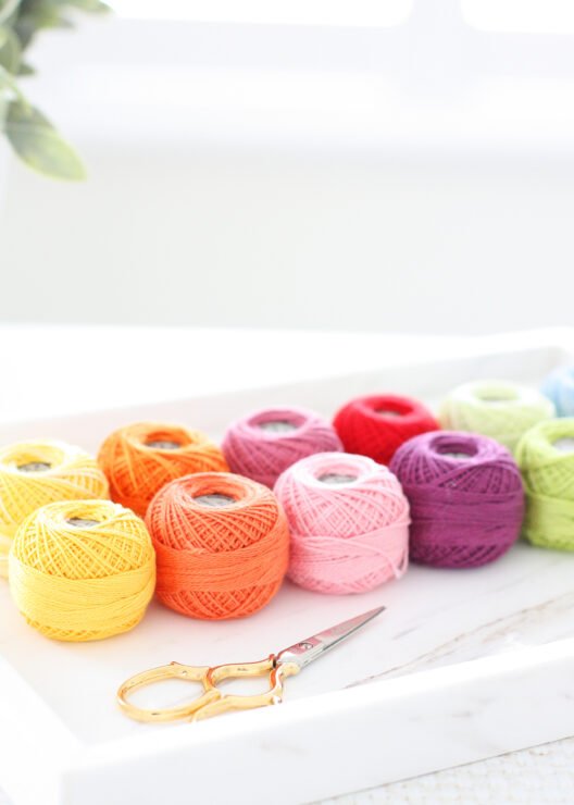 Birthstone-inspired sewing projects featuring colourful handmade pouches, bags and accessories matched to each month's gemstone